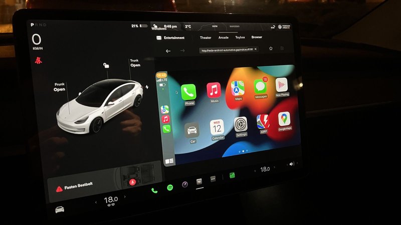 tesla-carplay-solution