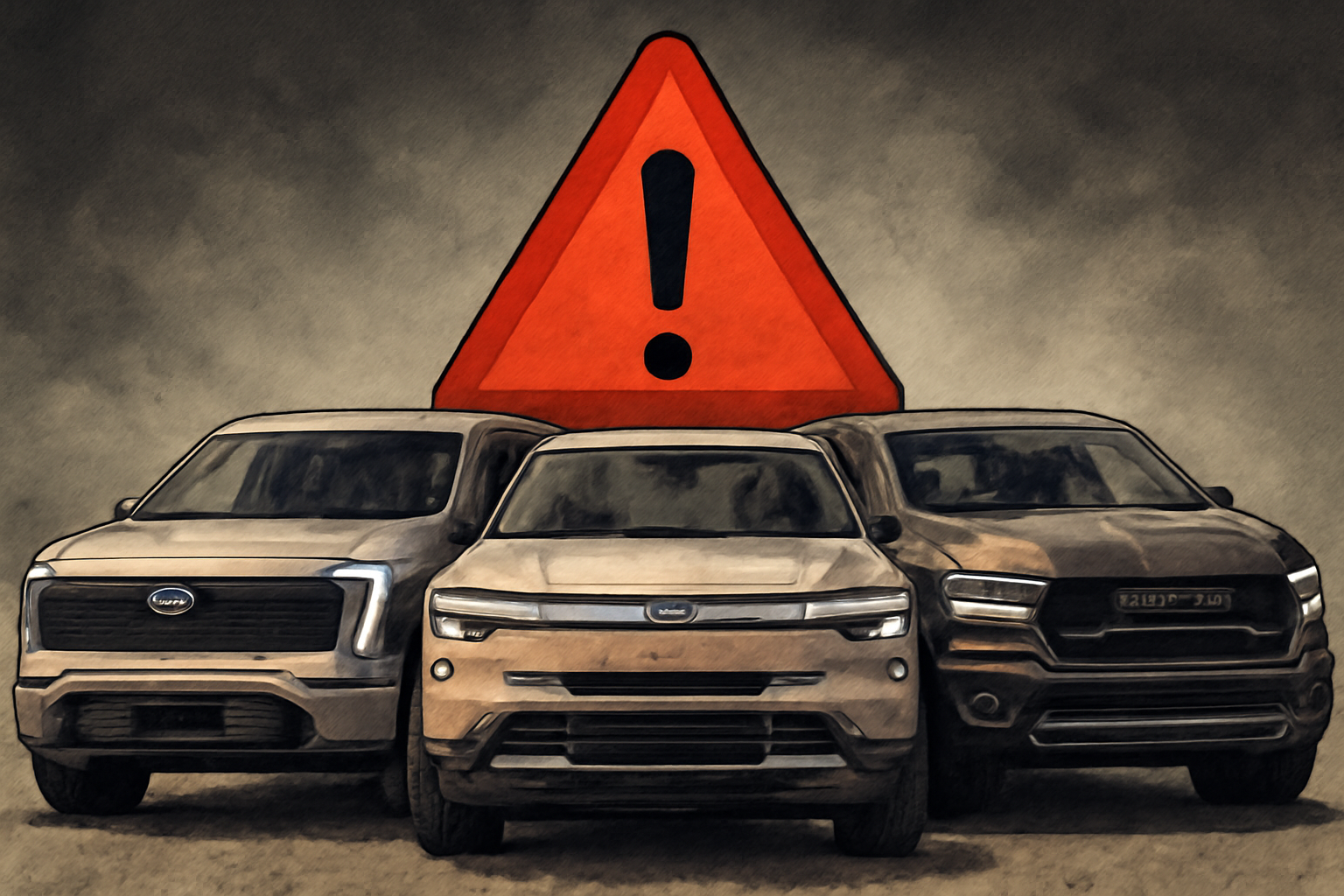 Ford, Chevrolet та Ram: серйозна проблема електропікапів