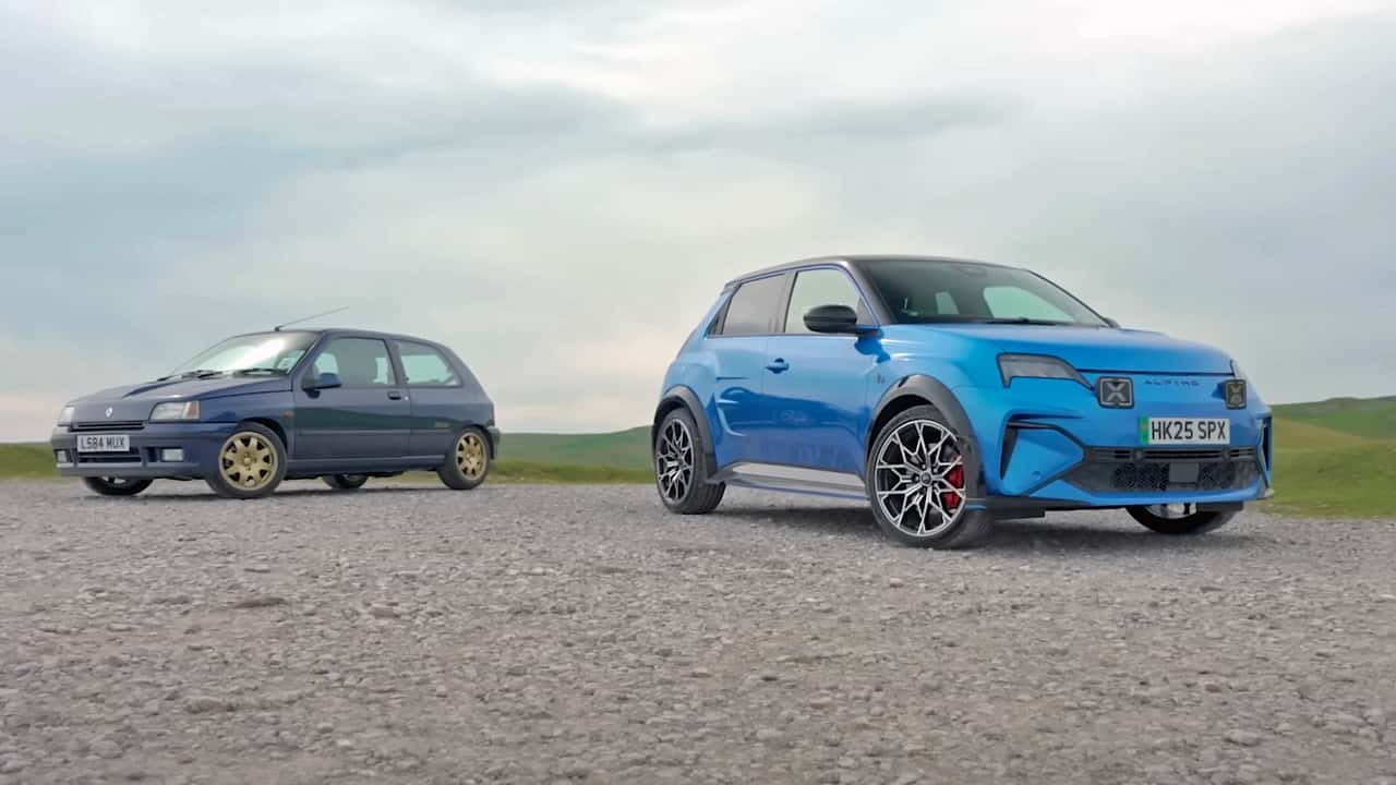 Електричний хот-хетч проти класики: Alpine A290 і Renault 5