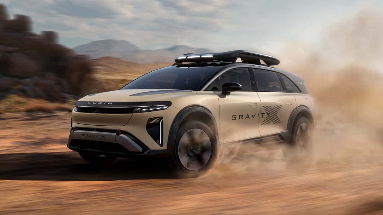 Lucid Gravity X: агресивний концепт‑SUV, готовий до бездоріжжя