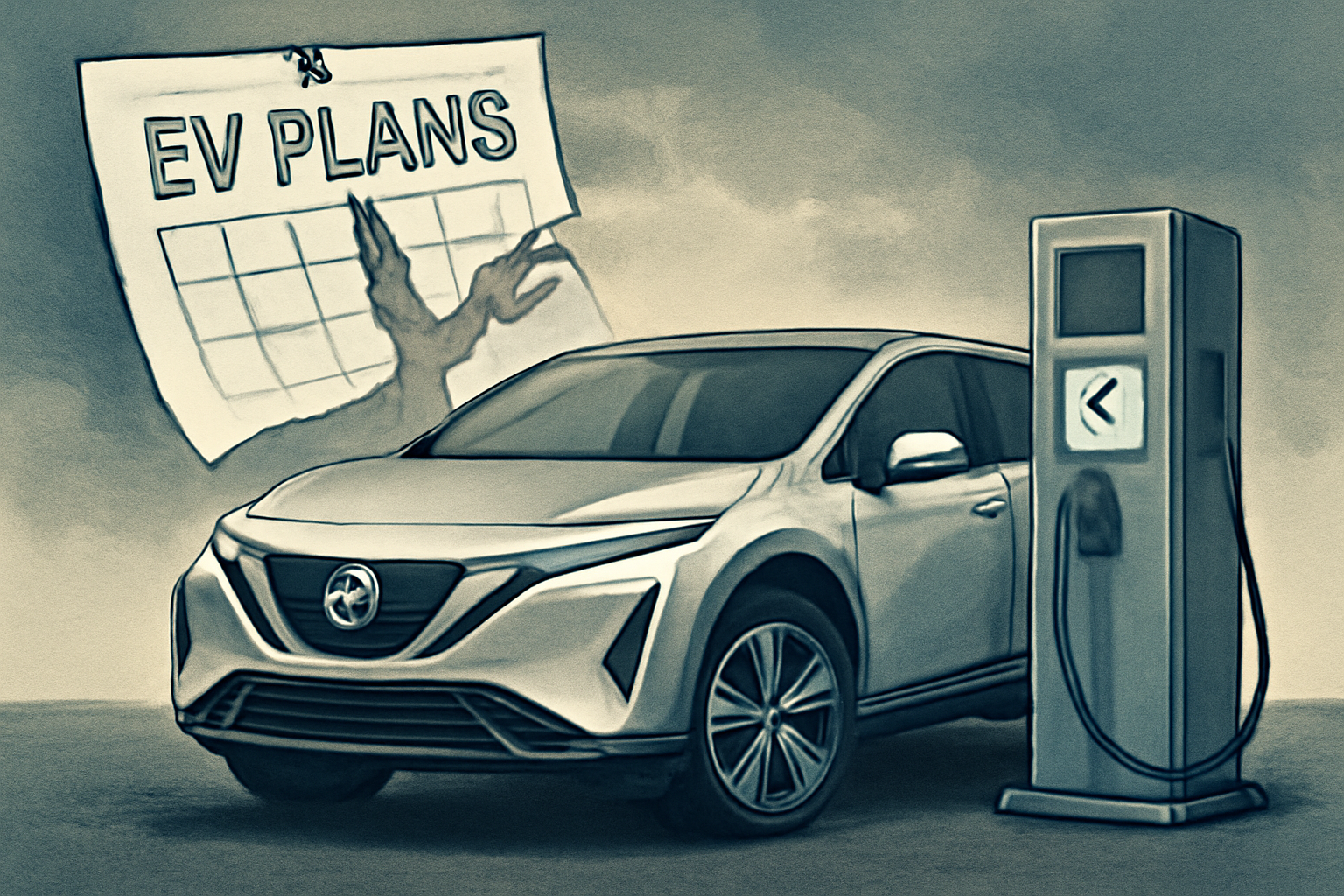 Nissan знову відкладає EV-плани через ринкові зміни