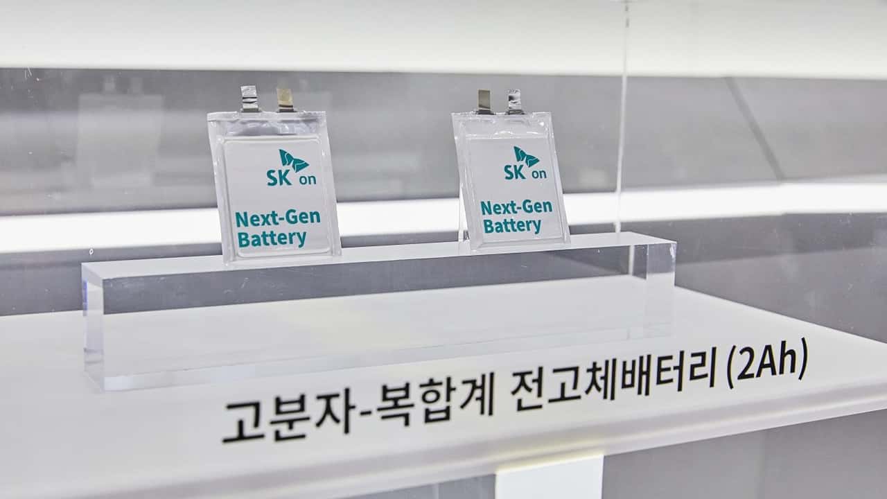 SK On наблизила твердотільні батареї для EV до комерції