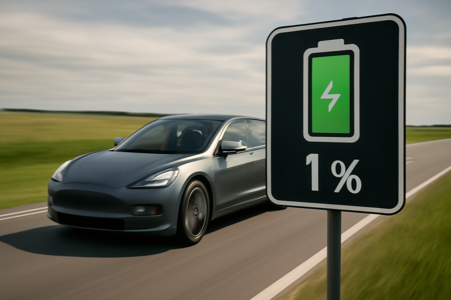 Скільки може проїхати Tesla на 1% заряду?