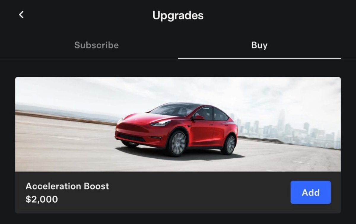 Tesla презентує Acceleration Boost для оновленого Model Y