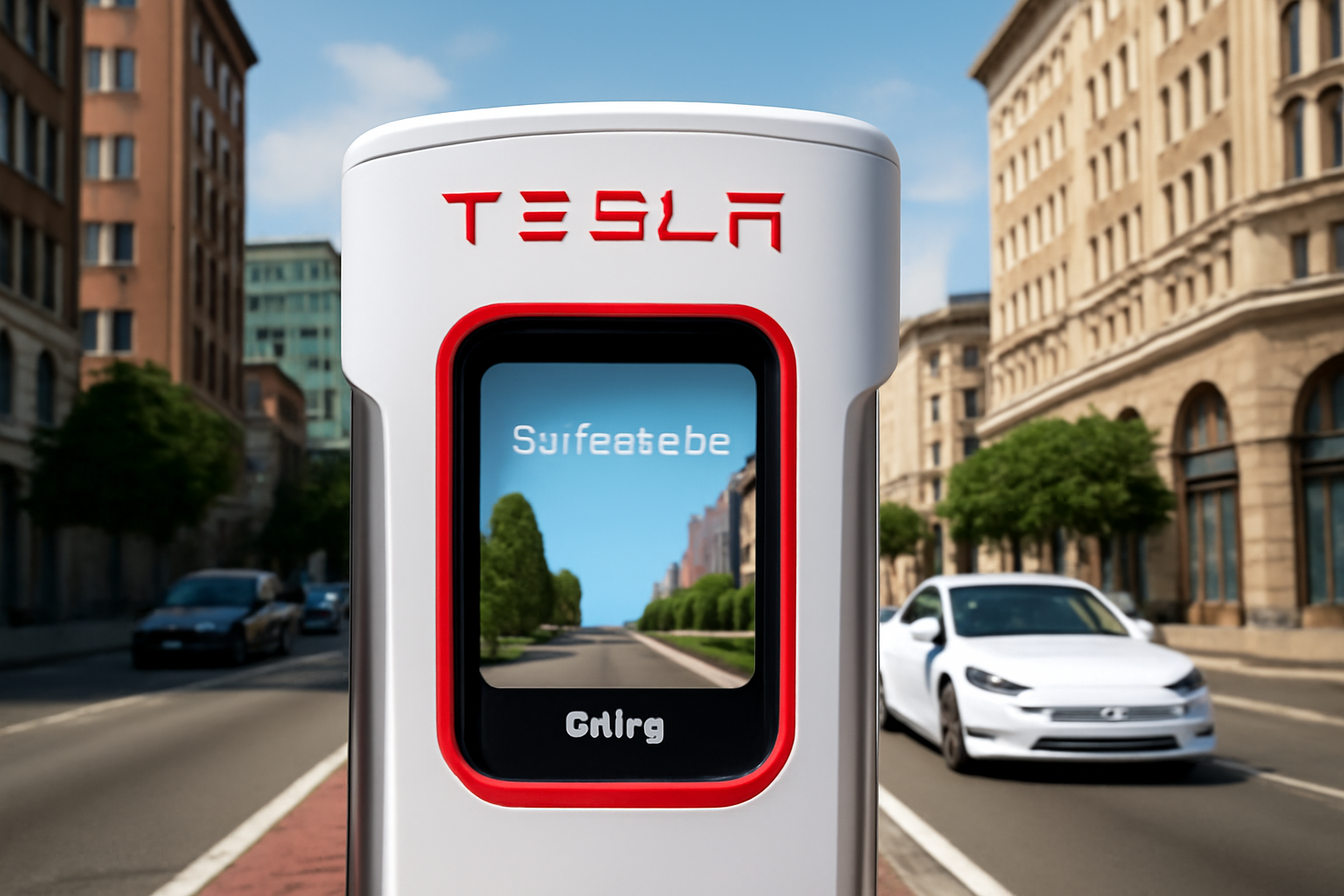 Tesla: Supercharger тепер показують вулицю й місто
