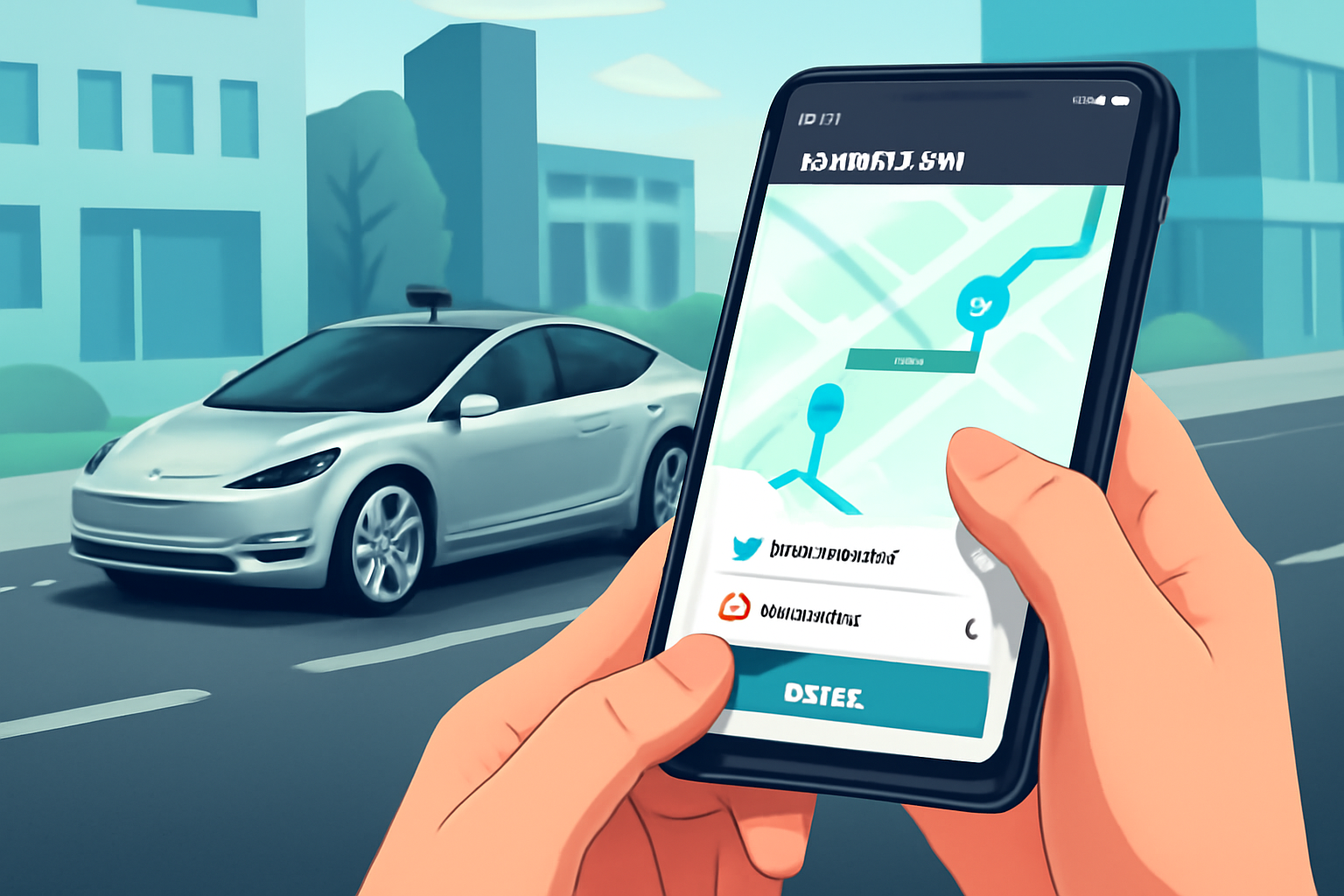 Tesla оновила додаток Robotaxi: пішохідні маршрути, зміна пункту призначення та інше