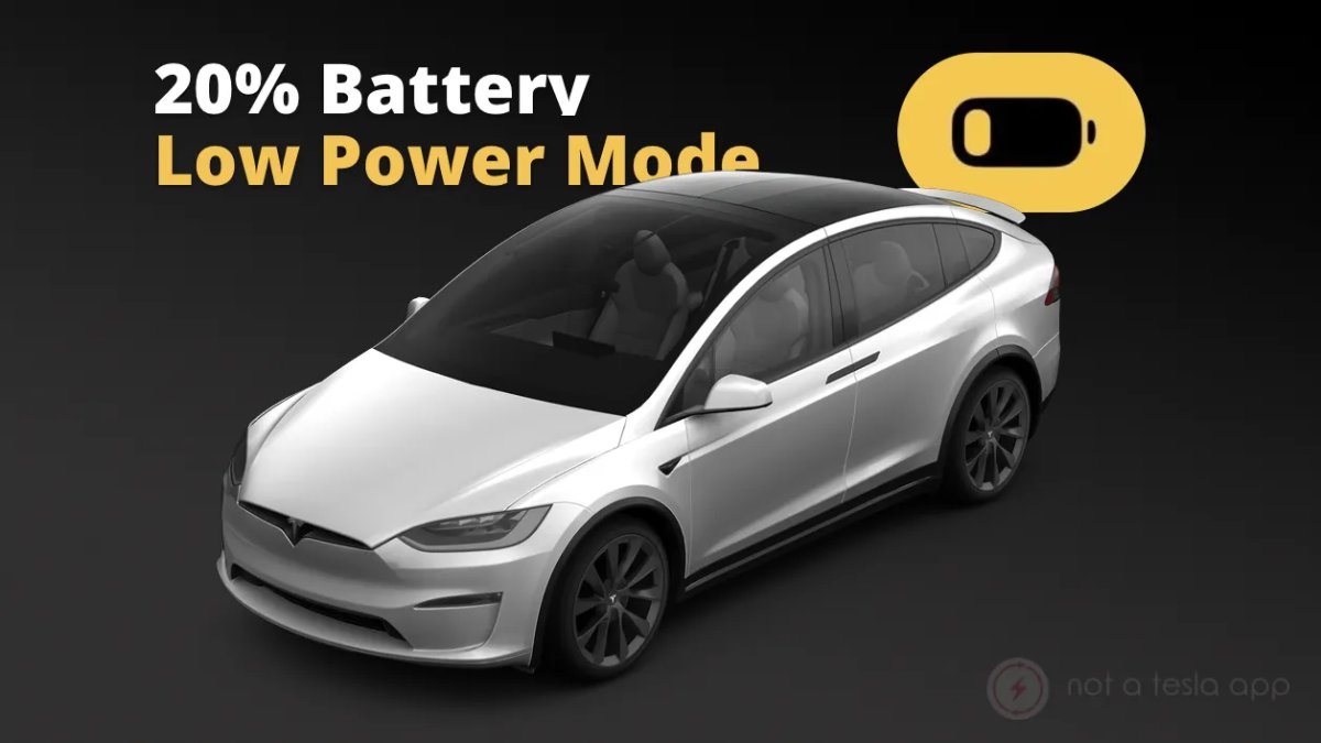 Tesla впровадить «Low Power Mode» у майбутньому оновленні