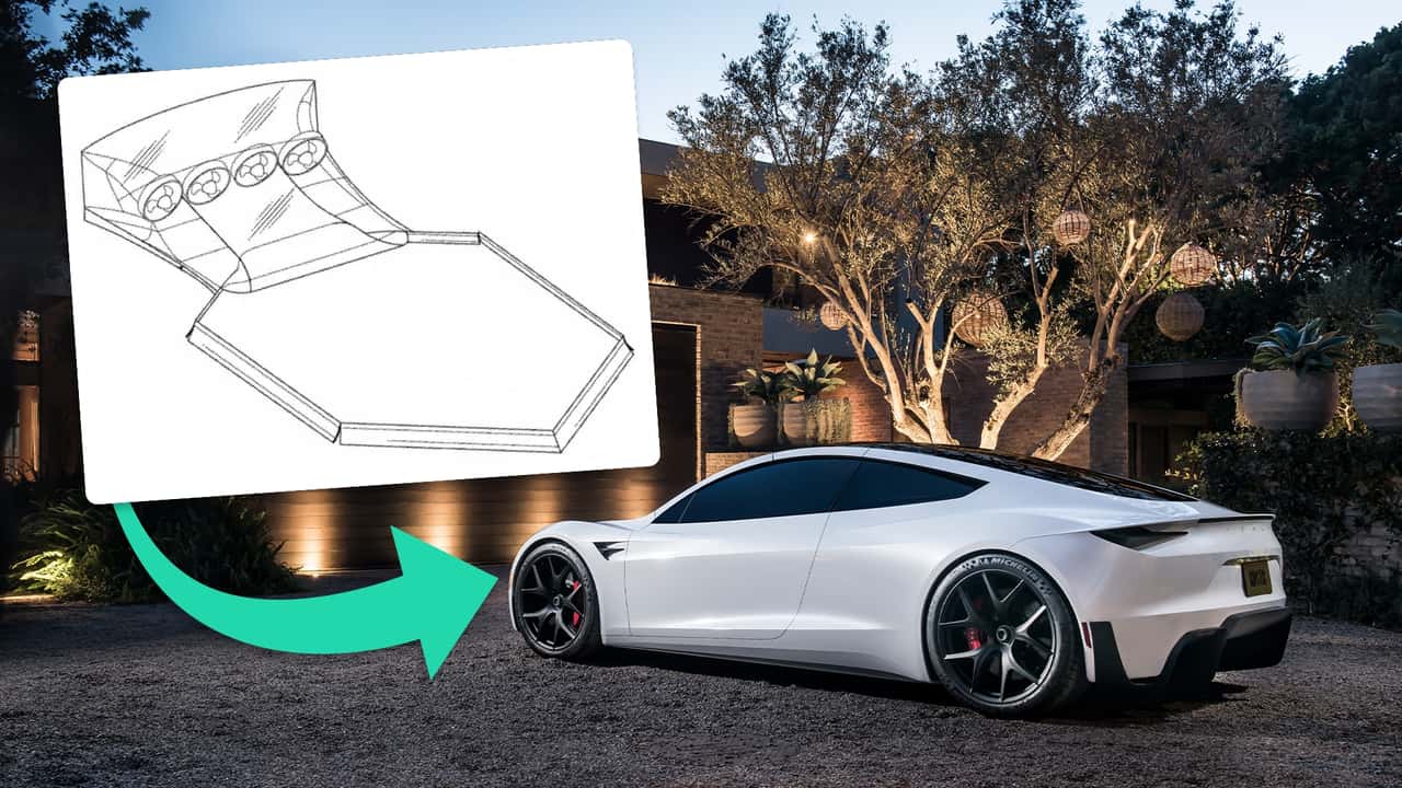 Новий патент Tesla: вентилятори для гіперпритискання авто