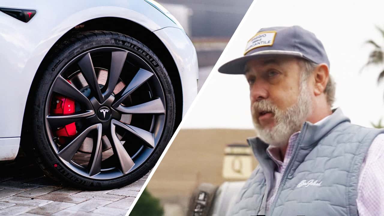 Прокол шини цвяхом: власник Tesla отримав рахунок $600
