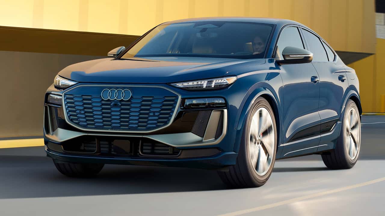Audi Q6 Sportback E-Tron 2025: понад 300 миль, 270 кВт зарядка та 456 к.с.