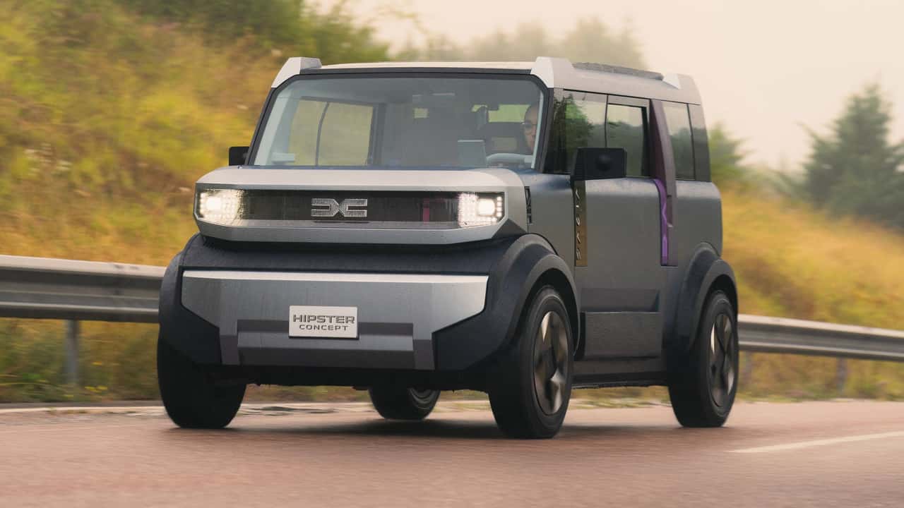 Концепт Dacia Hipster — компактний електромобіль для всієї родини