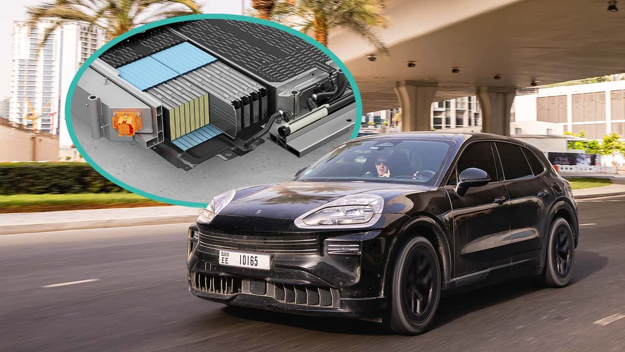 Найбільший сюрприз Porsche Cayenne Electric — його батарея