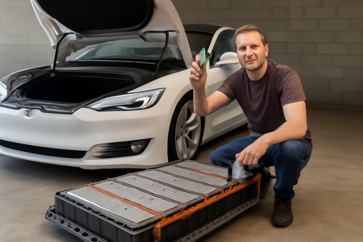 Власник Tesla Model S оновив батарею після 750 тис км і майже подвоїв дальність