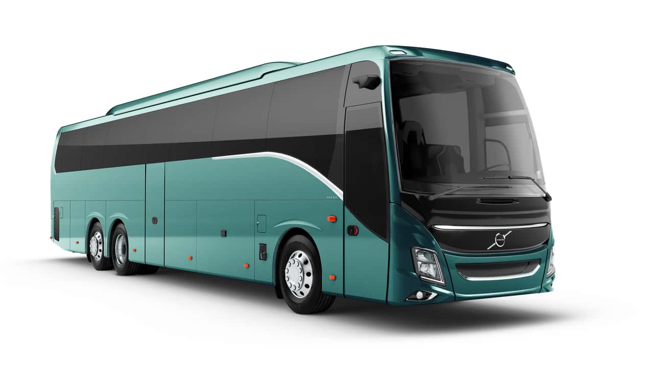 Новий електробус Volvo BZR з гігантською батареєю