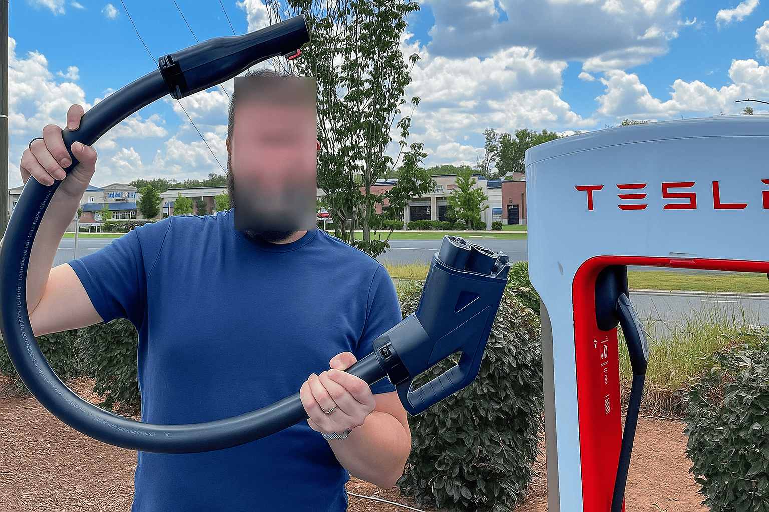 Подовжувач Tesla Supercharger виглядає ідеальним, але не готовий